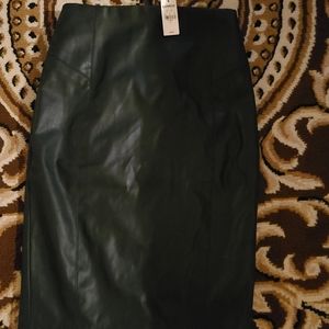 Express pleather skirt